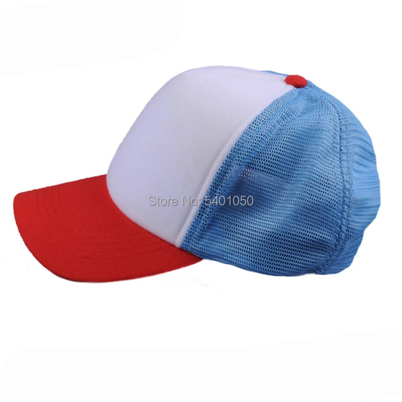 Странные Вещи Дастин бейсболка шляпа 100% копия Косплей Coser Лето Snapback сетка Кепка