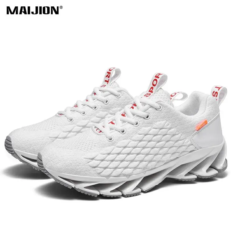 Нескользящий мужской светильник Дышащая обувь для бега Повседневная Легкая