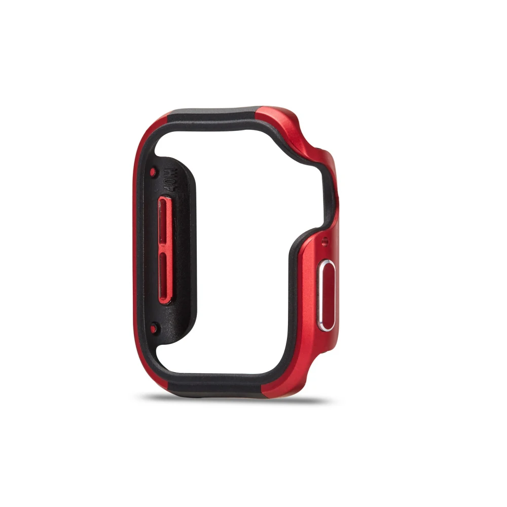 Чехол для Apple Watch Series 5 4 TPU+ металлический защитный чехол из алюминиевого сплава для iWatch 40 44 мм Рамка 40 мм 44 мм бампер оболочка