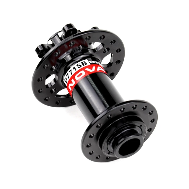 Novatec-cubo de bicicleta d771sb thru axle 28 32 orifícios 15x100, eixo frontal mtb - AliExpress
