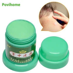 2Types Herbal Antibacterial Ointment Scabies Cream Psoriasis Eczema Dermatitis Treatment Itching Pain Relief Medical Plaster