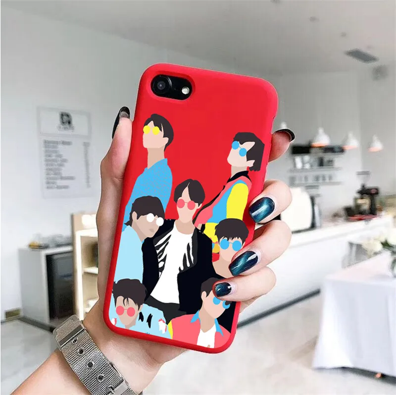 Модный kpop Boy group чехол для телефона для iPhone 11pro X 7 Plus чехол TPU Мягкий силиконовый чехол для телефона для iPhone 6S 8 Plus XS Max чехол