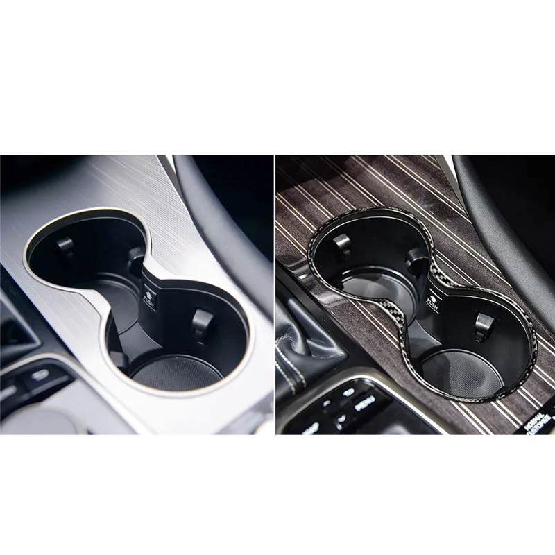 Подходит для Lexus RX300 270 200T 450H- автомобильные аксессуары карбоновая рамка для водного стакана 3D