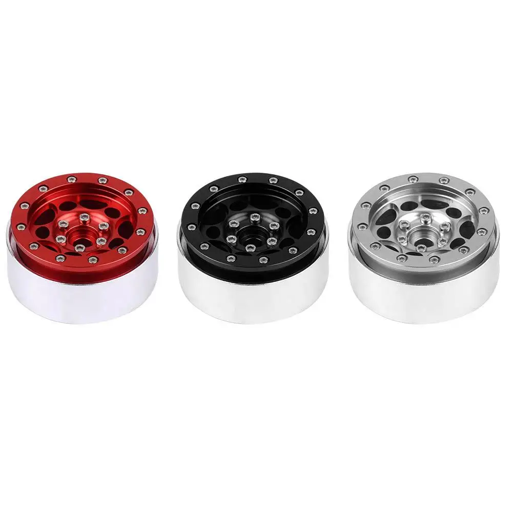 

Hot 4pcs Alloy Wheel Hub RC Crawler Car Beadlock Wheel Hubs for most 1/10 RC Crawler Strong heat dissipation capacity
