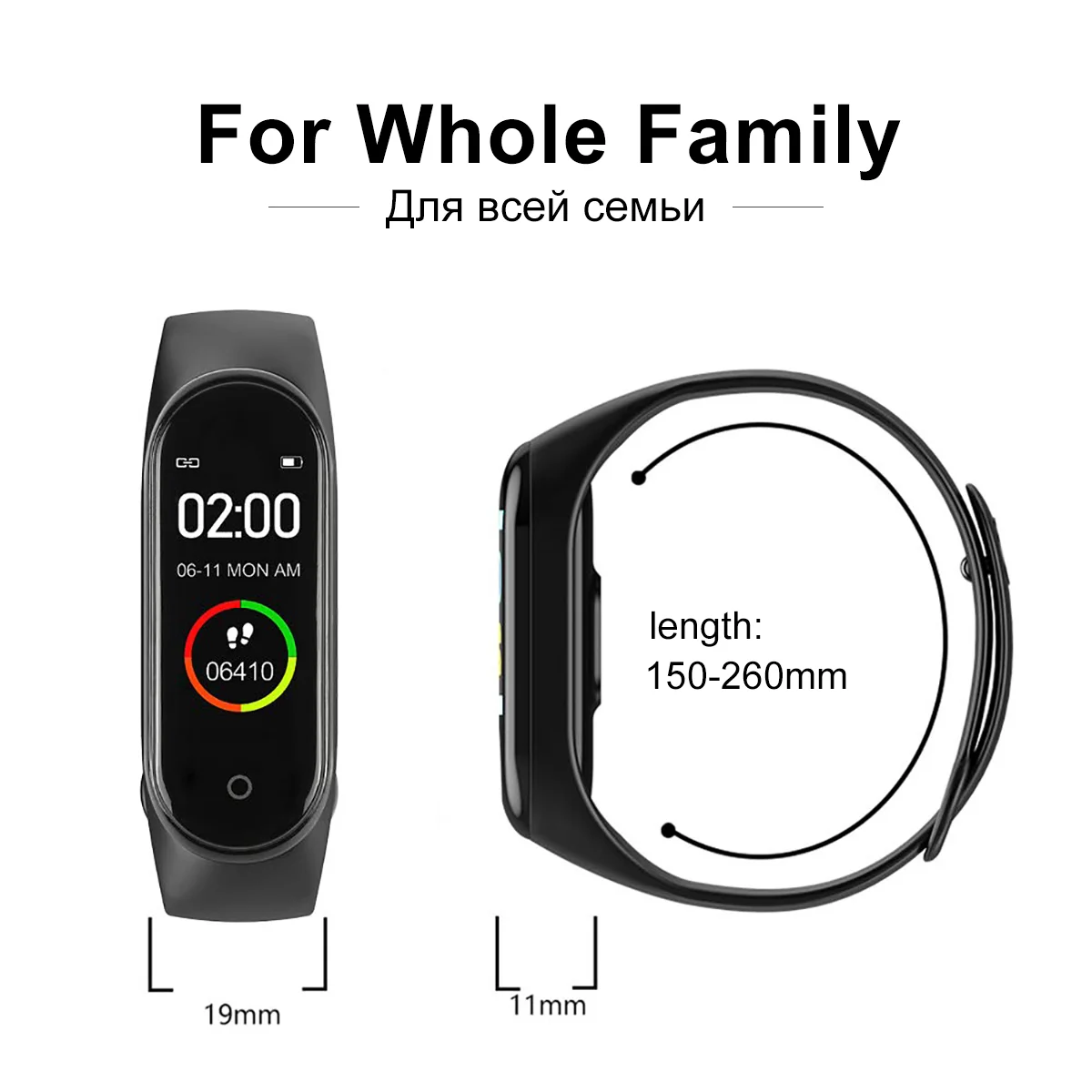 M4 Smart Band Fitness Tracker Bracelet Sport with Heart Rate Blood Monitor Health Wristband Smart Watch Fit Bit Pulseira Reloj