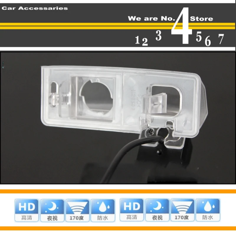 For TOYOTA NEW RAV4 RAV 4 2013~2016 Car Camera rearview Rear View Back Up Camera For PAL : NTSC to Use | CCD + RCA8
