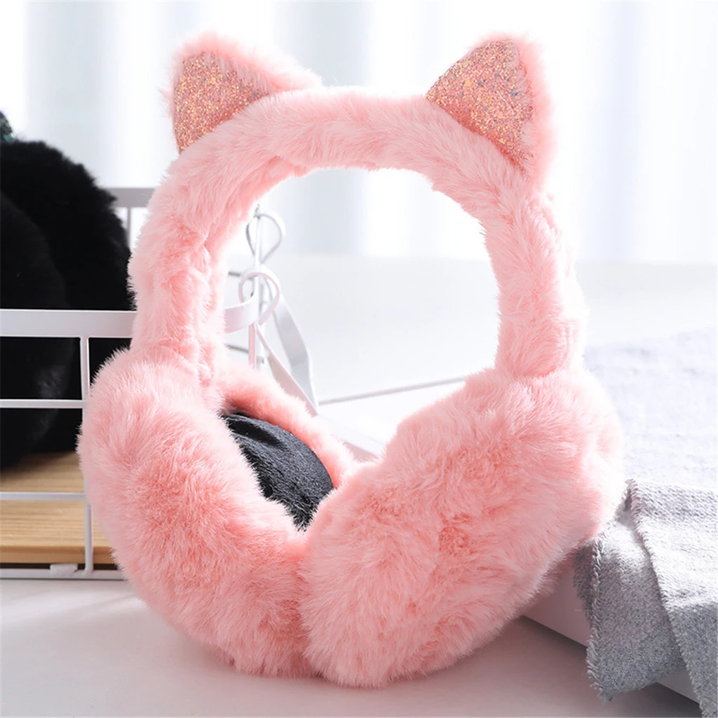 Cache Oreilles Oreilles De Chat Femmes Hiver Chaud Oreille Dessin Anime Coupe Vent Chaud Reglable Mignon Chat Oreille Cache Oreilles Mujer Aliexpress