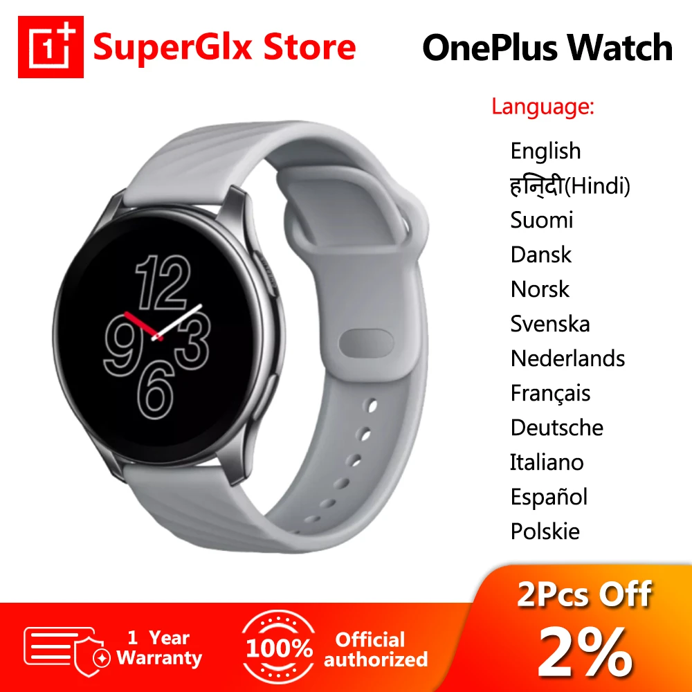 Original Oneplus Watch 4gb Smart Watch Blood Oxygen Up To 14 Days 1.39''  Amoled Gps Oneplus 9 9pro Smartwatch - Smart Watches - AliExpress