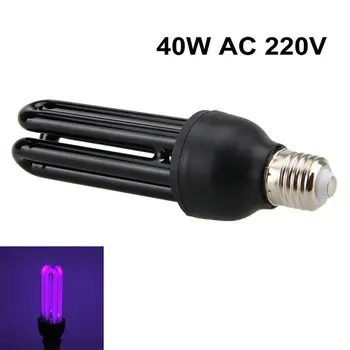 

40W Light Bulb Violet Germicidal Lamp Stage AC110V Black UV Sterilizers Lamp