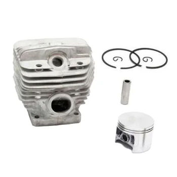 

Cylinder Head Piston Set W/ Rings 50mm Chainsaw 12mm Pin For Stihl MS440 044