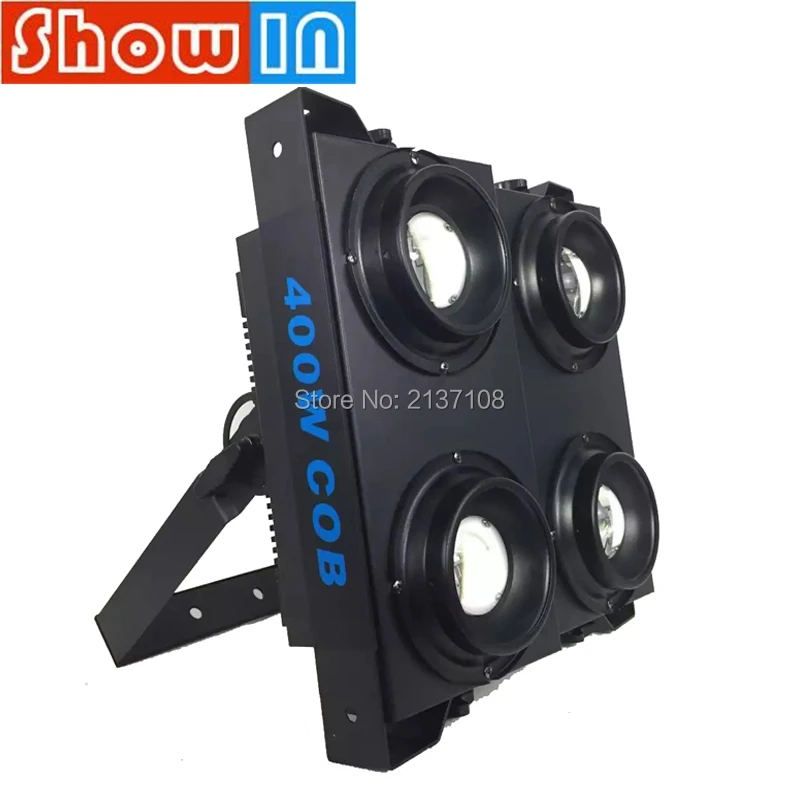 4PCS/Lot 400W RGBW LED COB Blinder Matrix Light 5400K 5600K DMX512 for Nightclub Bar Pub Pro Sound Stage DJ Disco Party Lighting | Освещение