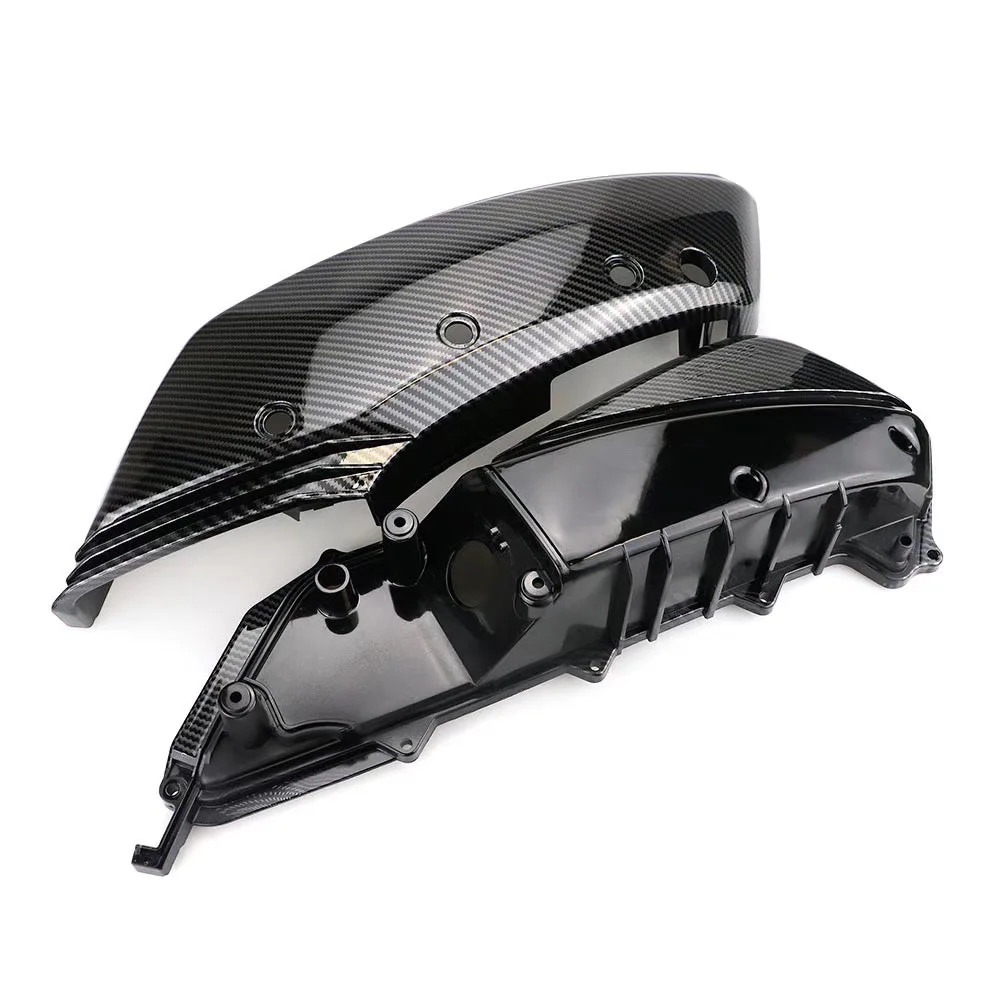 Мотоциклетный воздушный фильтр Крышка для yamaha X-max 250 300 400- углеродное волокно цвет пластик воздухозаборник коробка очиститель защита