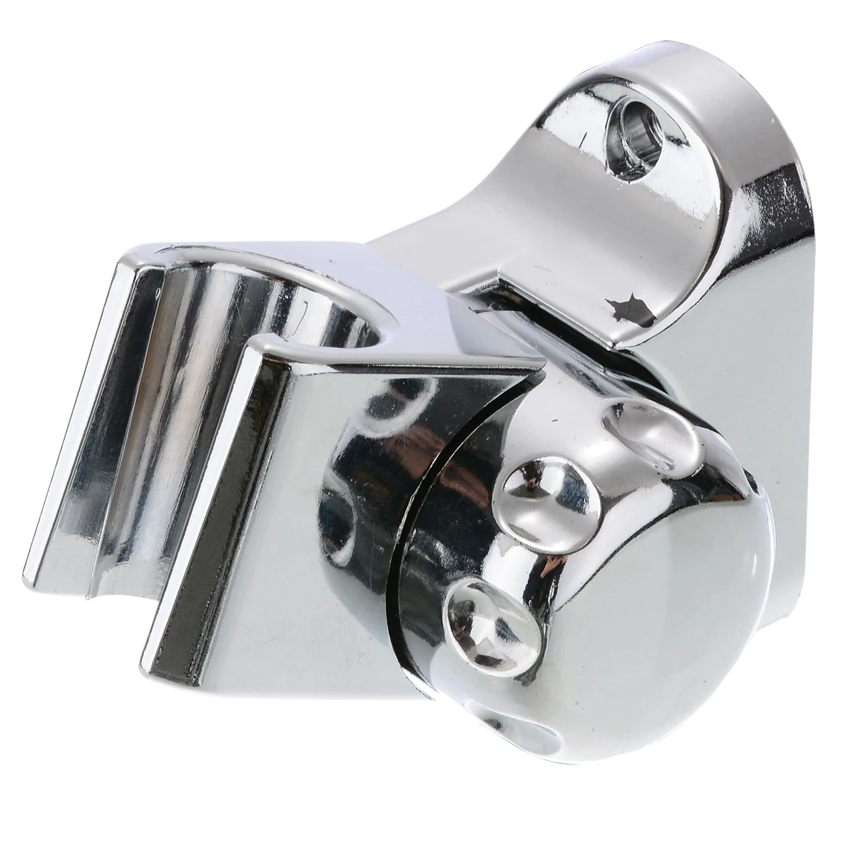 Mayitr ABS Chrome Adjustable Bathroom Shower Head Holder Stand Wall Mounted Mounting Brackets