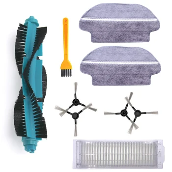 

Mop cloth Main brush Filter Replacement For Viomi V2 V-RVCLM21B Side brushes