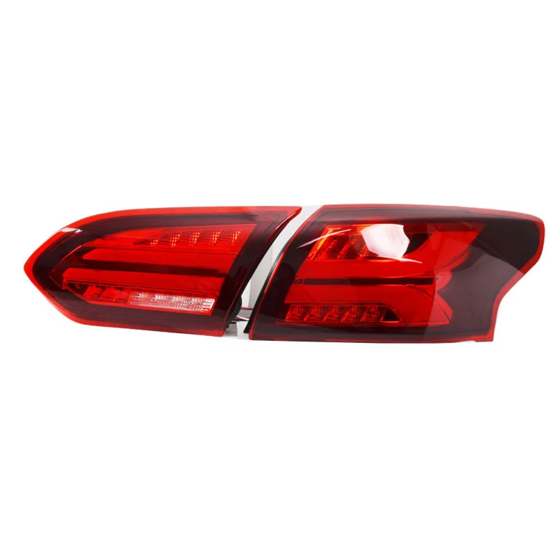 Red Светодиодный задний фонарь для Ford Focus 3 MK3- СЕДАН задний фонарь светодиодный DRL+ тормоз+ Реверс+ Сигнальные огни - Цвет: Red