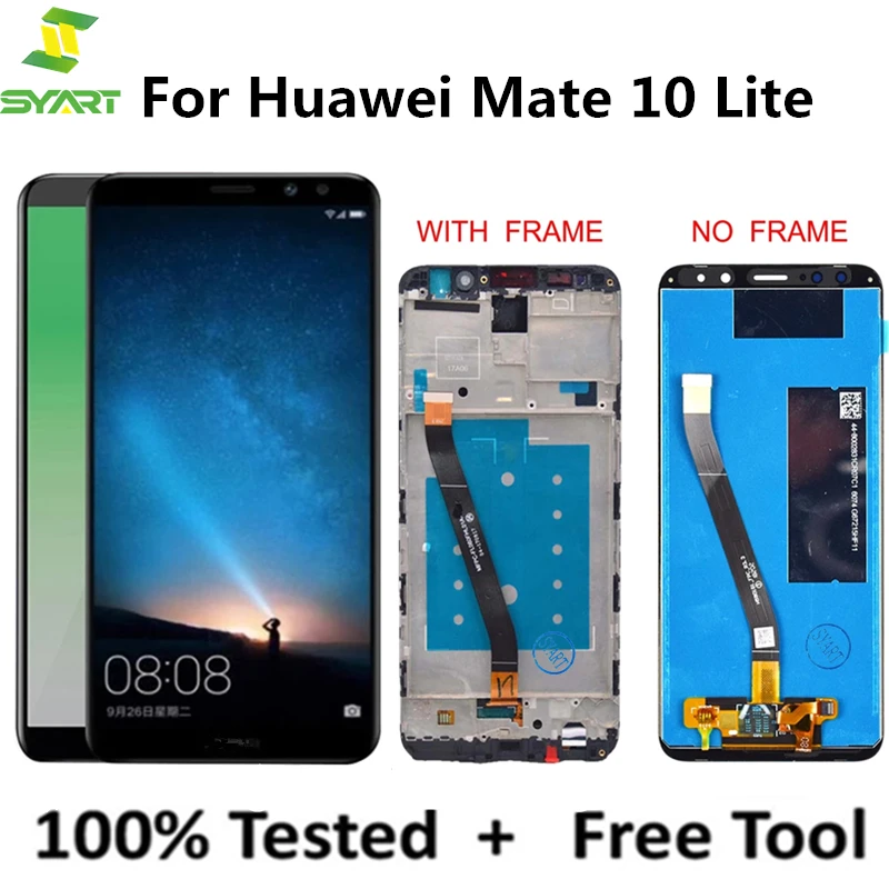 ЖК-экран для Huawei Mate 10 Lite сменный Nova 2i Honor 9i дисплей с сенсорным экраном и