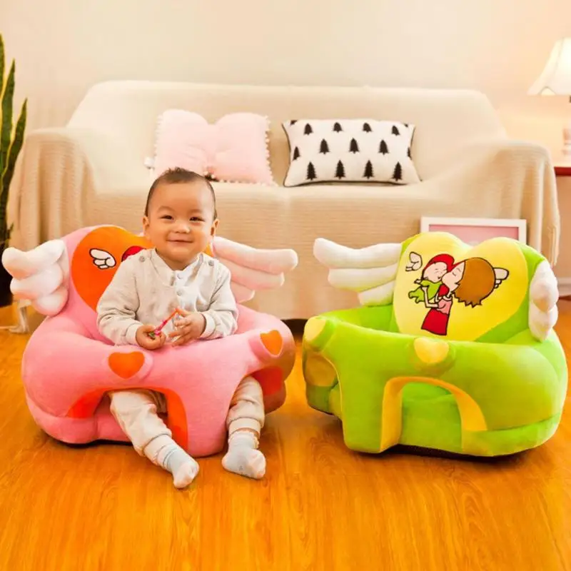 Foru-1 Cute Cartoon Sofa Skin für Babysitz Sofabezug Lerne zu sitzen D #LY