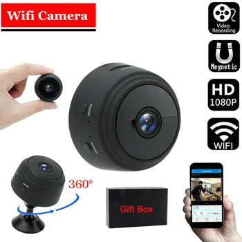 

2020 New A9 1080P Wifi Mini Camera, Home P2P Camera WiFi, Night Vision Wireless Surveillance Camera, Remote Monitor Phone App
