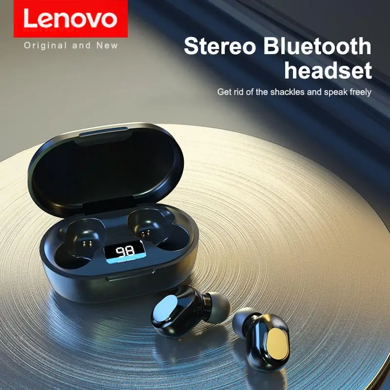 New Lenovo XT91 TWS Earphone Wireless Bluetooth 5.0 300mAh Touch Control Gaming Headset Stereo bass With Mic Noise Reduction