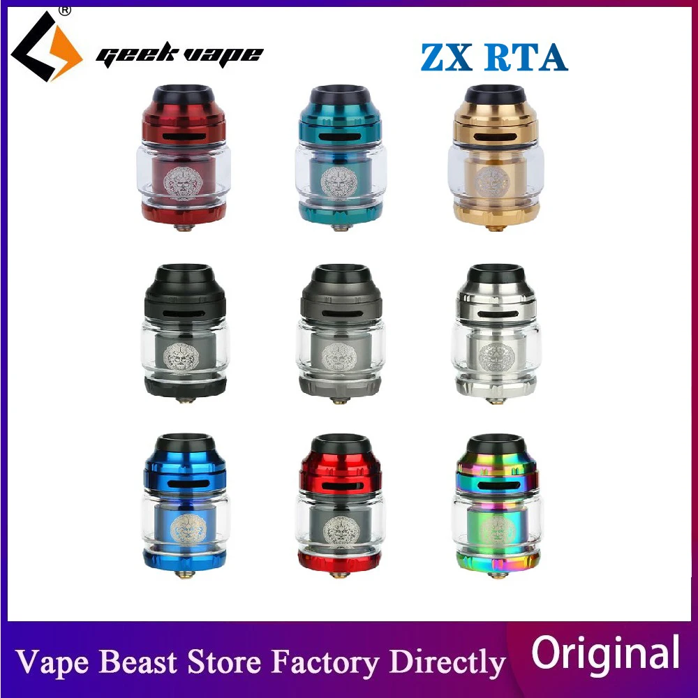 Горячая Распродажа оригинальный Zeus X RTA 4 5 мл/2 мл Танк с фокусным расстоянием 25 мм