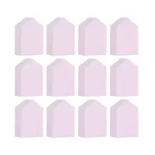 40 шт Порошковые затяжки удобный практический порошок пуховка воздушная подушка спонж для случайного цвета