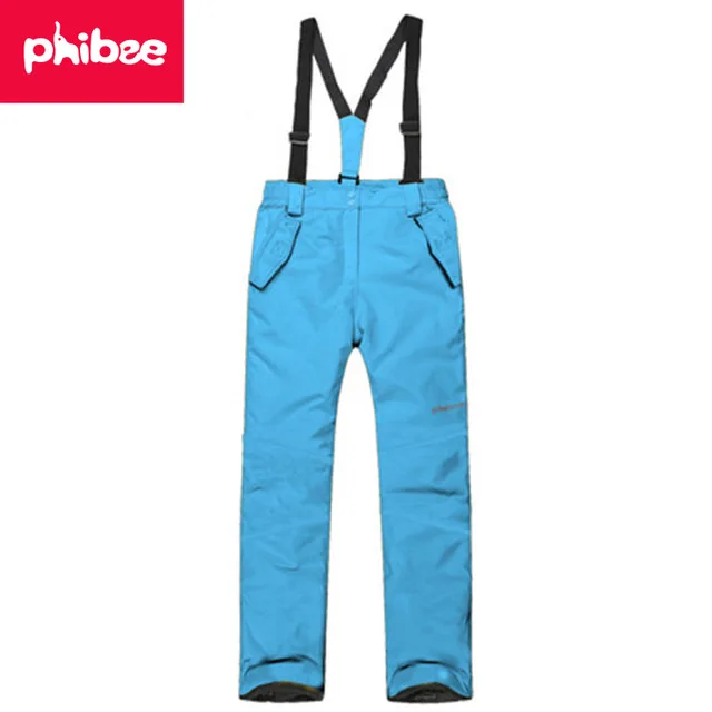 Брендовые лыжные штаны для мальчиков и девочек; высококачественные ветрозащитные водонепроницаемые теплые зимние брюки; зимние детские лыжные штаны для сноуборда