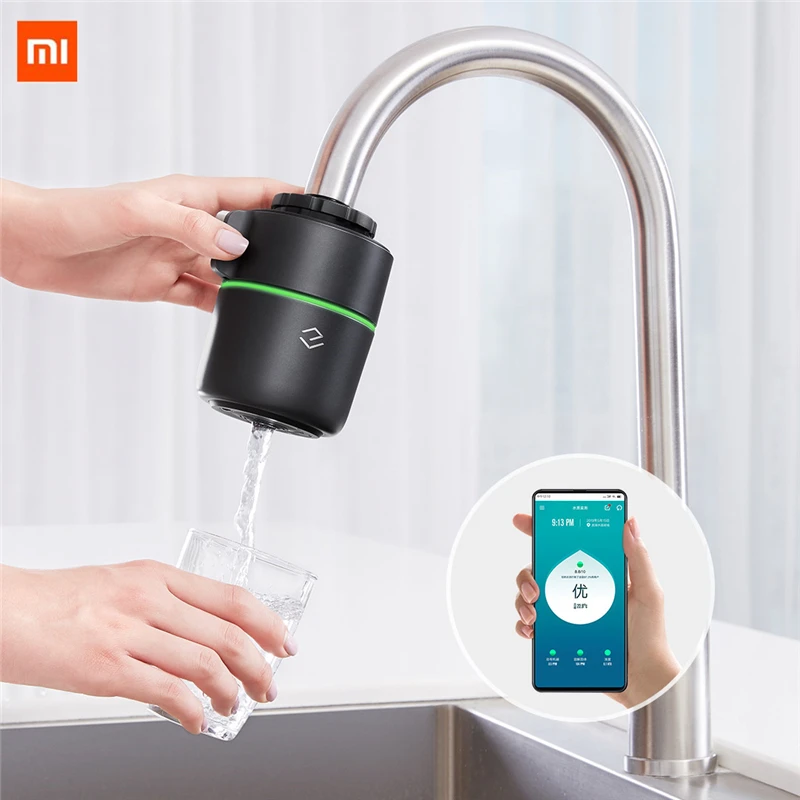 Xiaomi Youpin Yimu Smart App мониторинг очиститель воды кран кухонный очиститель воды Электрический кран для воды домашний фильтр для сточных вод