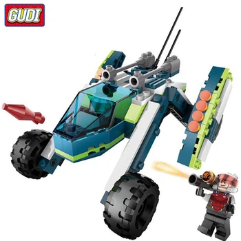 

GUDI 8225 185pcs Star Space Wars Series The Battlefield Ghost Car Model Building Blocks Set Bricks Kids Compatible