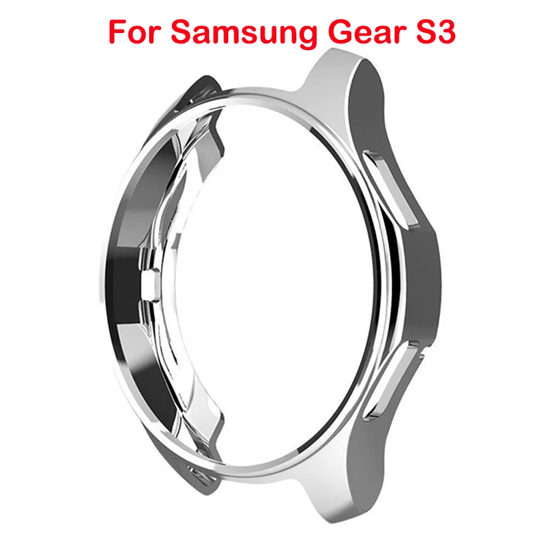Carcasa Роскошный чехол из ТПУ для samsung gear S1 S2 S3 S4 42 мм 46 мм, покрытие часов, защита от царапин, Защитные Чехлы Etui - Цвет: Carcasa