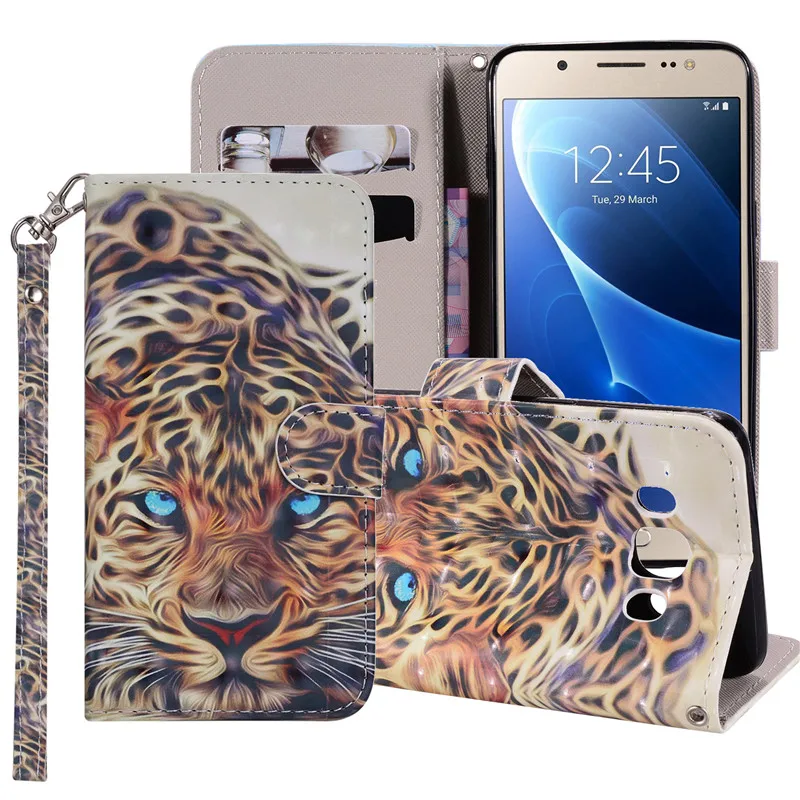 Чехол для samsung Galaxy J5, J510, SM-J510F, J510FN, откидной кожаный бумажник, чехол для Funda, samsung J5, откидной Чехол