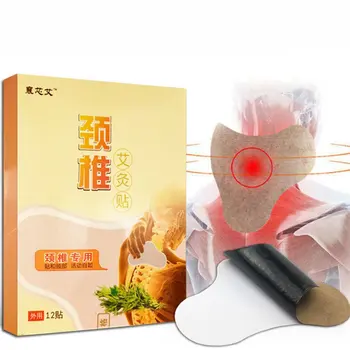 

Moxa Moxibustion Paste Pain Sore Relief Herbal Moxa Pads Paste for Shoulder Neck Back Health Care Stickers Patch