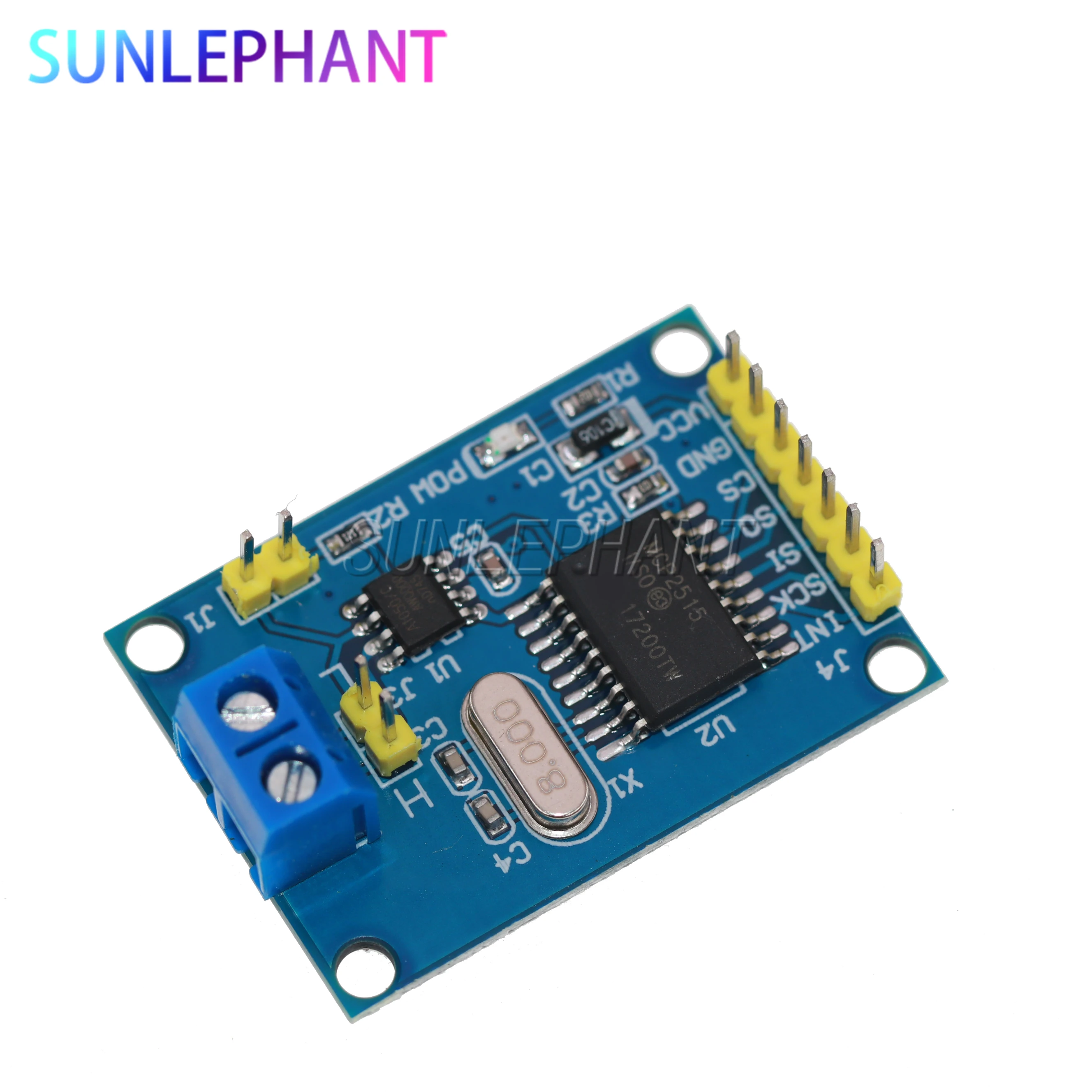 5pcs MCP2515 CAN Bus Module TJA1050 Receiver SPI Module 5pcs MCP2515 CAN Bus Module TJA1050 Receiver SPI Module