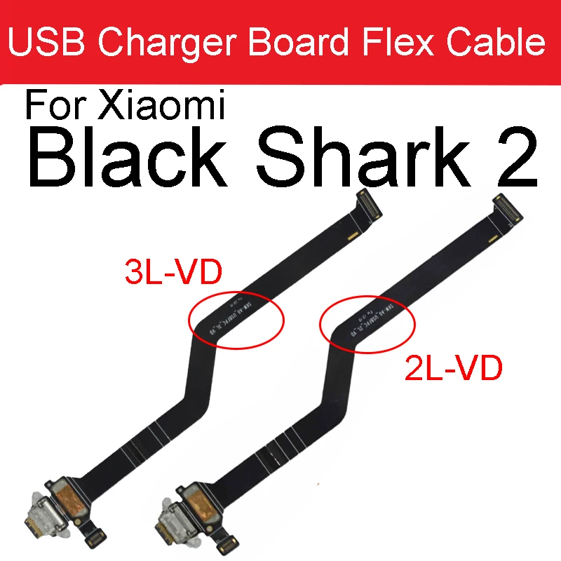 USB Charging Connector Board For Xiaomi blackshark Black Shark 2 SKW H0 Charging Port Dock