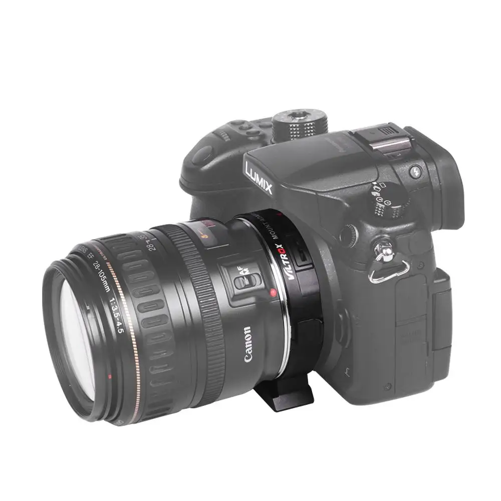 Viltrox EF-M2II усилитель скорости адаптер фокусный редуктор Автофокус 0.71x для Canon EF Крепление объектива к Panasonic Olympus M43 камера