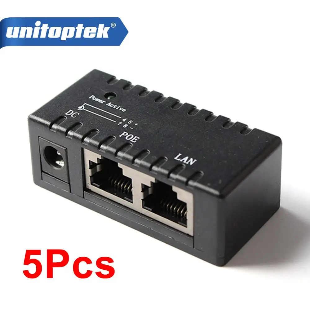 10 м/100 Мбит/с пассивный POE Инжектор Power Over Ethernet RJ45 разветвитель адаптер питания для