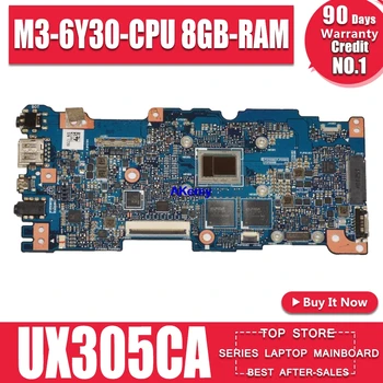 

New ! UX305CA Motherboard For Asus UX305CA UX305C U305C Mainboard 100% test OK W/ M3-6Y30-CPU 8GB-RAM