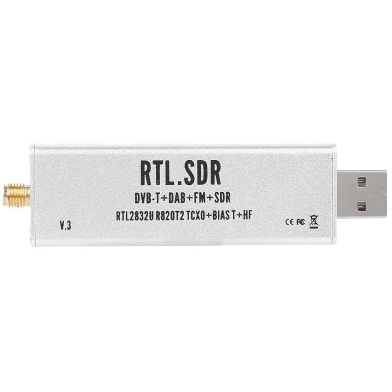 Full band receiver radio communication system sdr 0.1mhz-1.7ghz for xp/win10/an-droi |