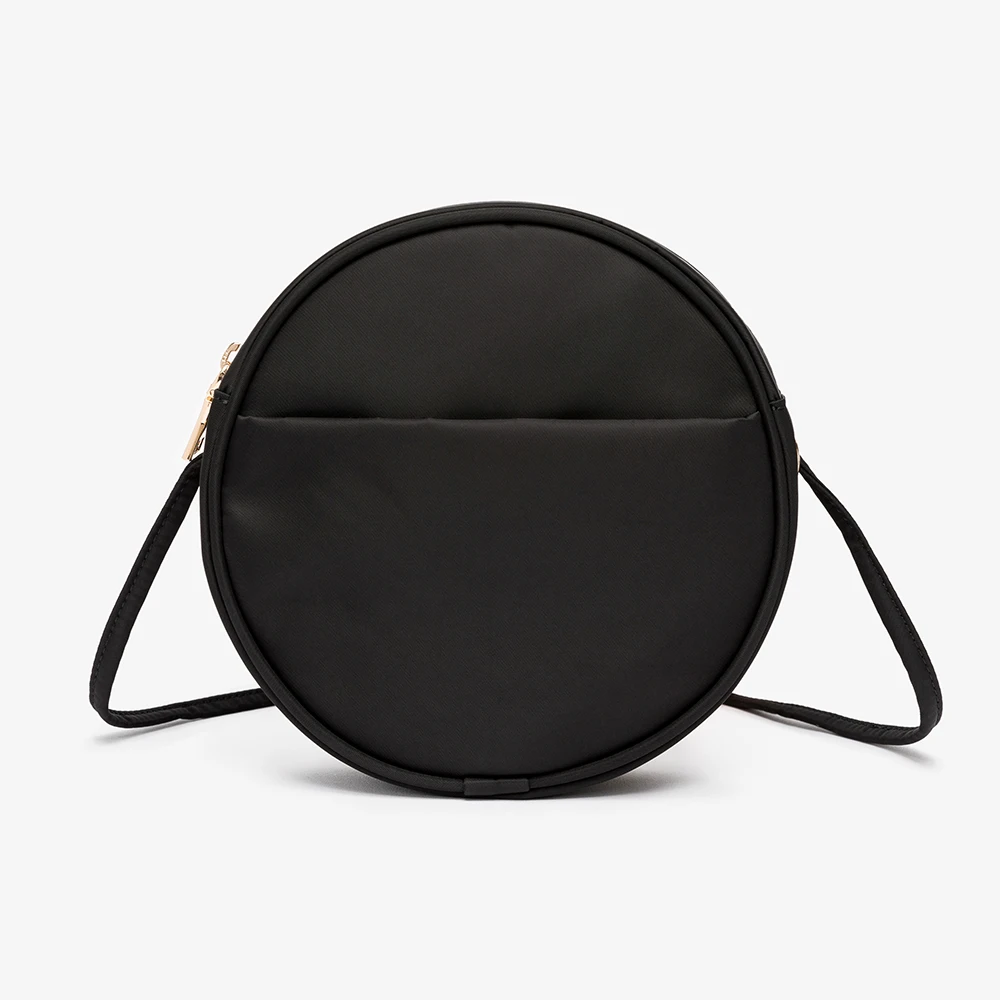 Oxford canvas small round bag 2