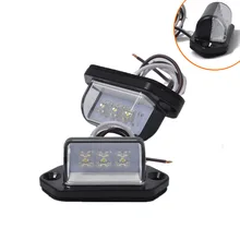 Автомобильная задняя Лицензия грузовик 3 капсулы светодиодный Белый че Пай Денг влагостойкий 20V Caustion свет набор