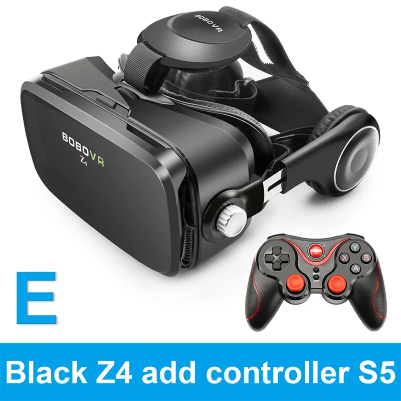 Очки виртуальной реальности, 3D очки VR,, BOBOVR Z4/bobo vr Z4, мини, google cardboard VR Box 2,0 для 4,0-6,0 дюймового смартфона - Цвет: Z4-BK-S5