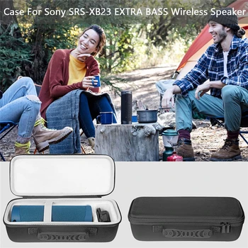 

Portable Storage Bag for Sony SRS-XB23 Wireless Speaker Accessories Shockproof Protective Case EVA Hard Travel Carrying Case