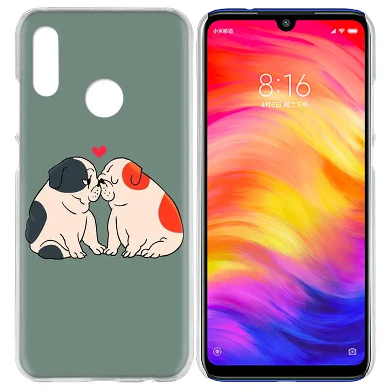 Чехол для Xiaomi Redmi Note 7 7A фотоаппаратов моментальной печати 7S 6 6A 5 Y3 K20 mi 8 до 9 лет CC9 CC9E A1 A2 A3 играть F1 Lite рro плюс французское кружево ткань собака породы Бульдог