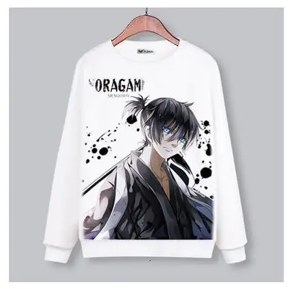 Высокое качество, унисекс, аниме, Noragami Yato Iki hijori Yukine, худи с круглым вырезом, Nora, толстовки, куртка, пальто, Топ - Цвет: 19