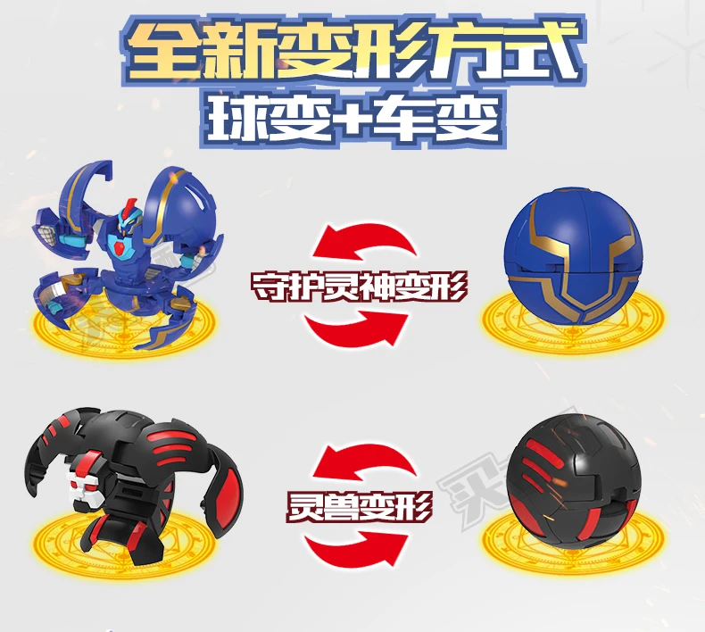Union truck god toy spirit beast ball fight bucket Meng card burst dragon burst деформация для мальчиков Волшебная скоростная Колесница