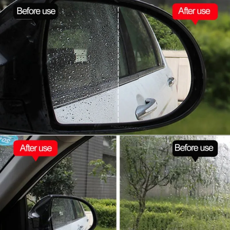  Auto Glass Anti fogging Agent Car Window Windshield Cleaning Rain-Proof Hydrophobic Water Repellent