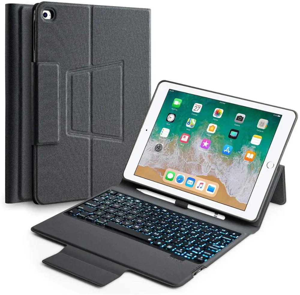 Чехол для ipad pro 10 5 дюймов с клавиатурой чехол 2019/2017 iPadpro IPAD Air Подсветкой