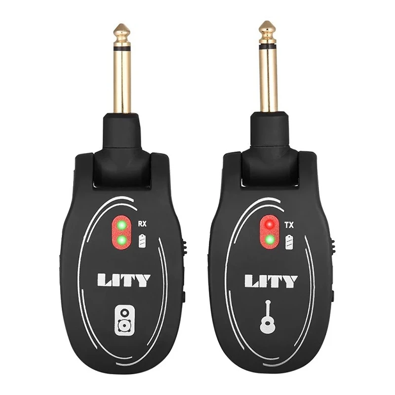 

Guitar Wireless Pickup Tuner Receiving and Transmitting System Folding Head Instrument Transceiver Pickup