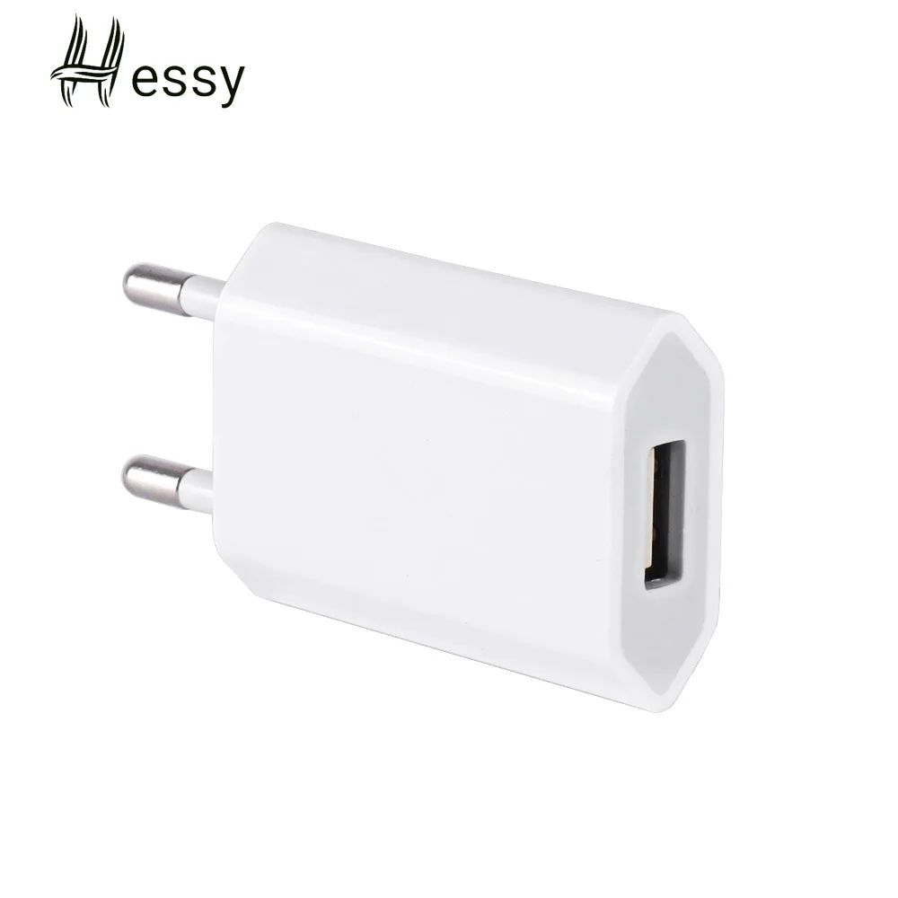 USB кабель с европейской вилкой 5 В 2 А переменного тока дорожное настенное