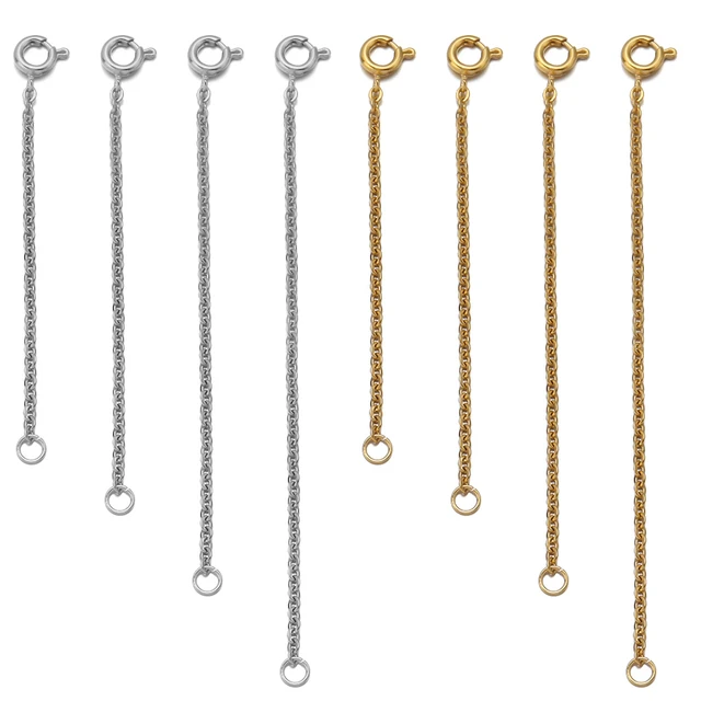 Amazon.com: 20 PCS Metal Chain Extension Tails with Lobster Clasps Drop  Charms Tail Extender Chain Necklace Extender Chain Endings Ends Connectors  Tail Chainsfor DIY Jewelry Making, 5cm, Antique Bronze : Arts, Crafts
