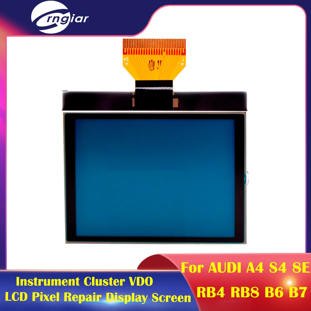 instrument Cluster VDO Display Screen For AUDI A4 S4 8E RB4 RB8 B6 B7 S4 MFA FIS Tacho Display